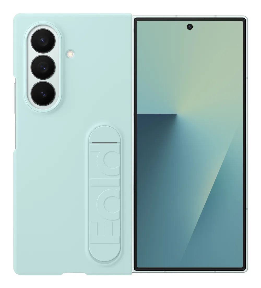 Samsung Galaxy Z Fold 7 Backcover aus Silikon Mint