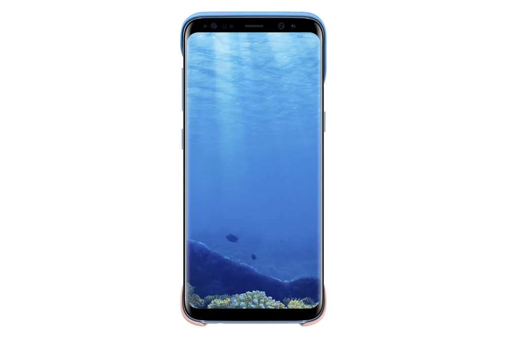 Samsung EF-MG950 Blau/Pink Hülle für Samsung Galaxy S8