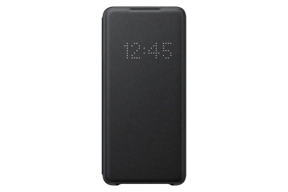 Handyhülle Samsung EF-NG985 Folio Schwarz Kratzfest für Galaxy S20+