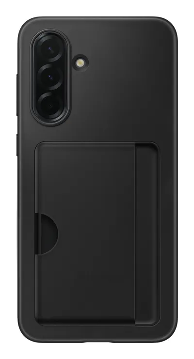Samsung Galaxy A36 Card Slot Backcover Schwarz