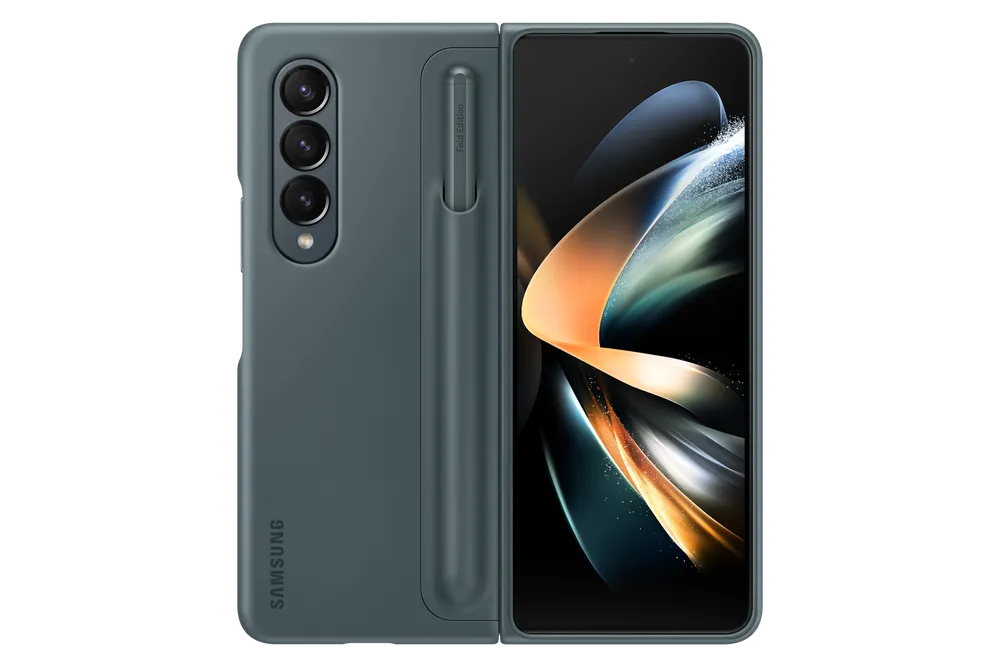 Samsung Standing Cover with Pen EF-OF93P für das Galaxy Z Fold4 Graygreen