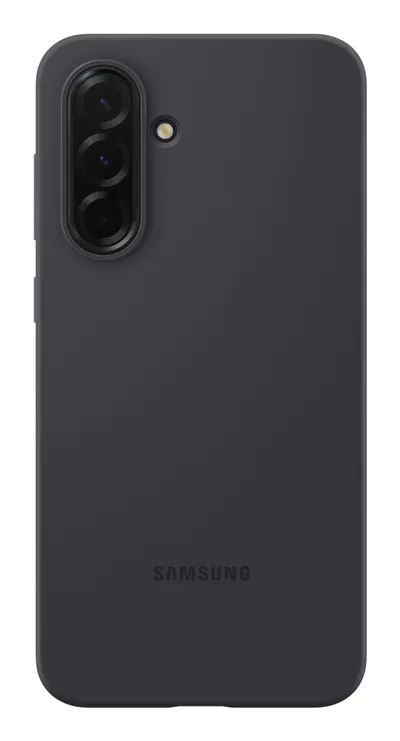 Samsung Galaxy A36 Backcover aus Silikon Schwarz