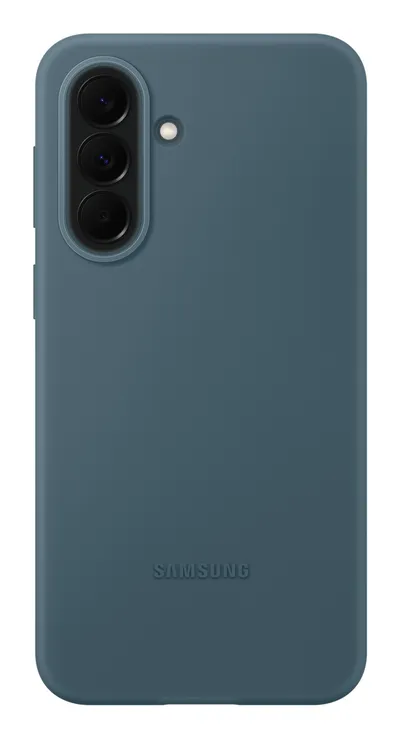 Samsung Galaxy A37 Backcover aus Silikon Dunkelgrün