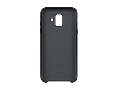 Samsung Dual Layer Cover Schwarz für Samsung Galaxy A6