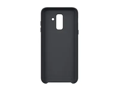 Samsung Dual Layer Cover Schwarz für Samsung Galaxy A6 Plus