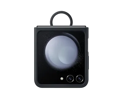 Silicone Case mit Ring EF-PF731 für das Galaxy Z Flip5 - Indigo