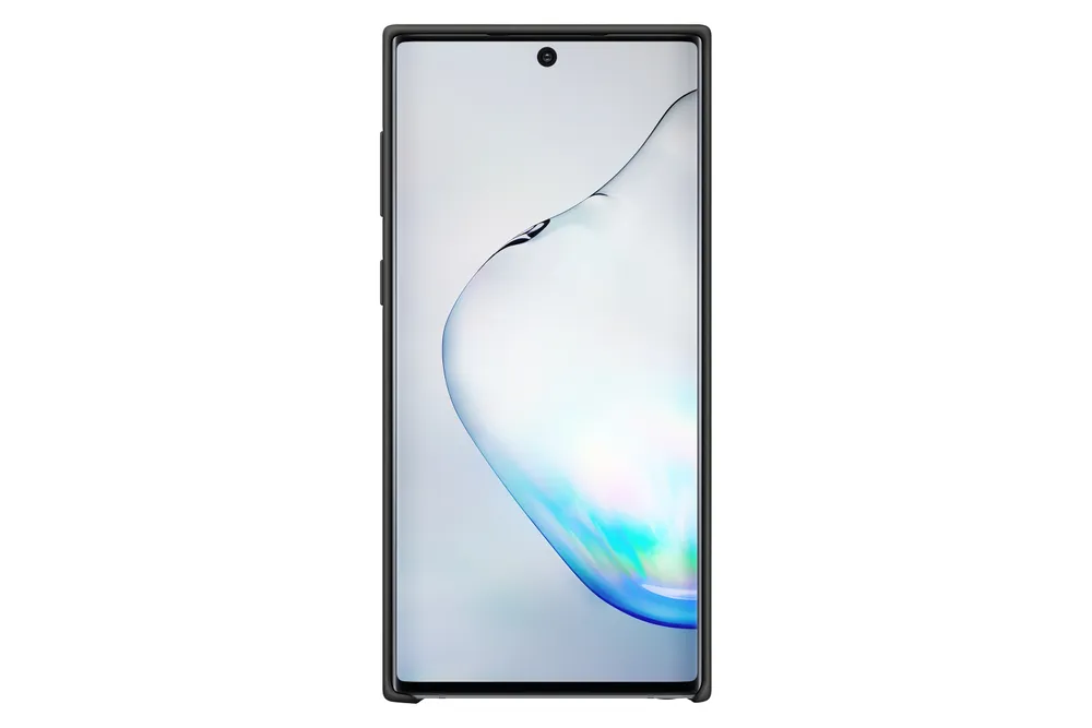 Samsung Silikonhülle Schwarz für Samsung Galaxy Note 10