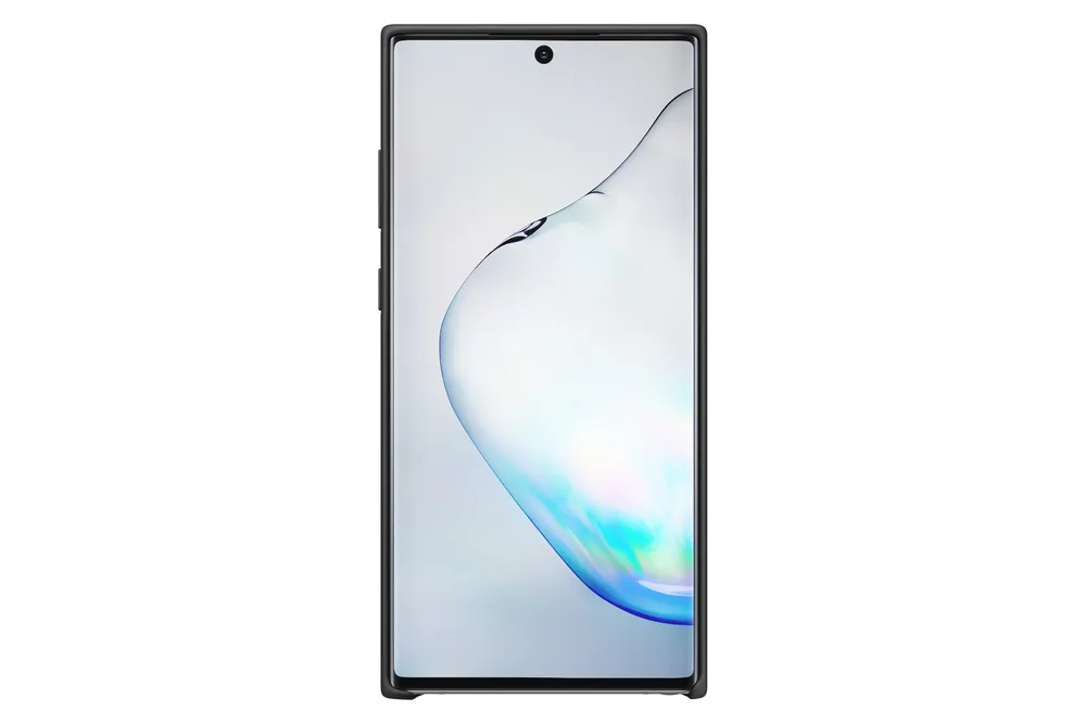 Samsung Silikonhülle Schwarz für Samsung Galaxy Note 10 Plus