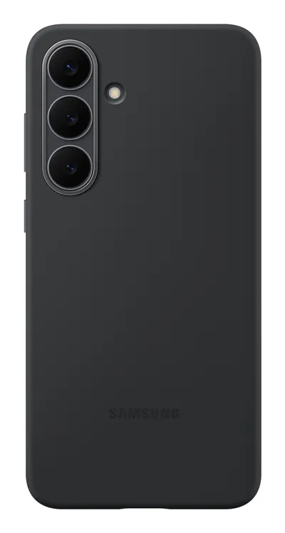 Samsung Galaxy S25 FE Backcover aus Silikon Schwarz