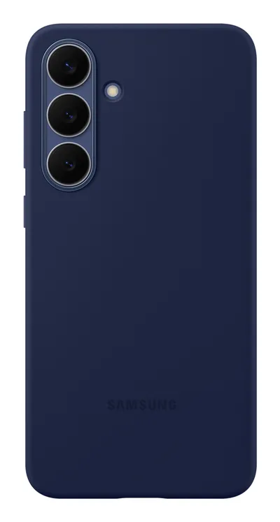 Samsung Galaxy S25 FE Backcover aus Silikon Dunkelblau