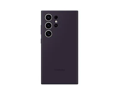 Silicone Case EF-PS928 für das Galaxy S24 Ultra, Dark Violet