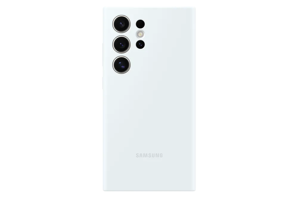 Samsung Silicone Case EF-PS928 für das Galaxy S24 Ultra Weiß