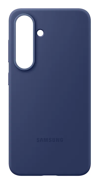 Samsung Galaxy S25 Backcover aus Silikon Blau