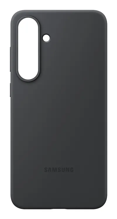 Samsung Galaxy S25 Plus Backcover aus Silikon Schwarz