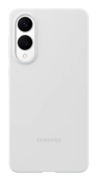 Samsung Galaxy S25 Edge Backcover aus Silikon Grau