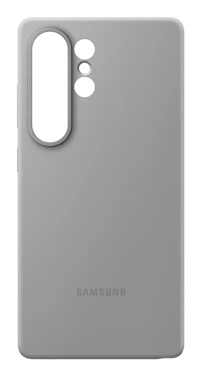 Samsung Galaxy S25 Ultra Backcover aus Silikon Grau