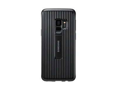 Samsung EF-RG960 Schutzhülle mit Standfunktion, Schwarz, für Samsung Galaxy S9