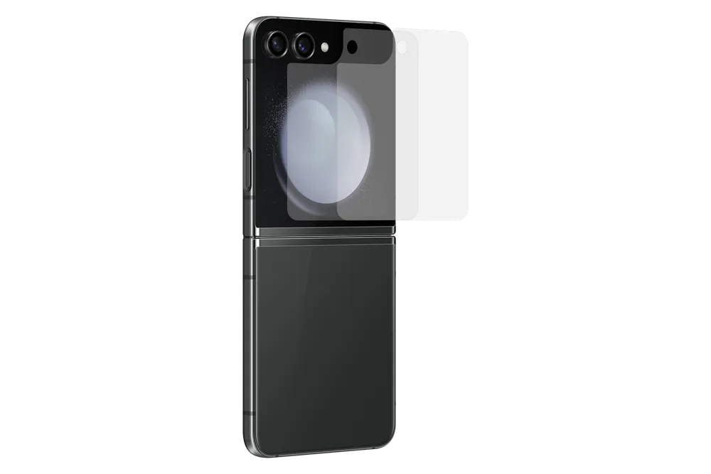 Samsung Front Protection Film EF-UF731 für das Galaxy Z Flip5 Transparent