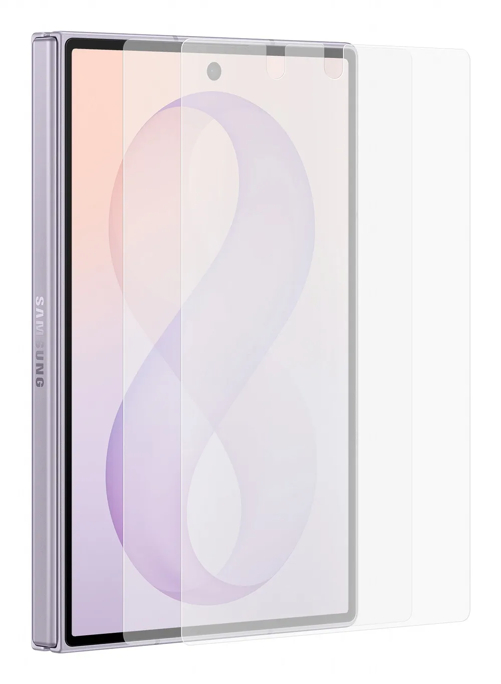 Samsung Galaxy Z Fold8 entspiegelte Schutzfolie Doppelpack