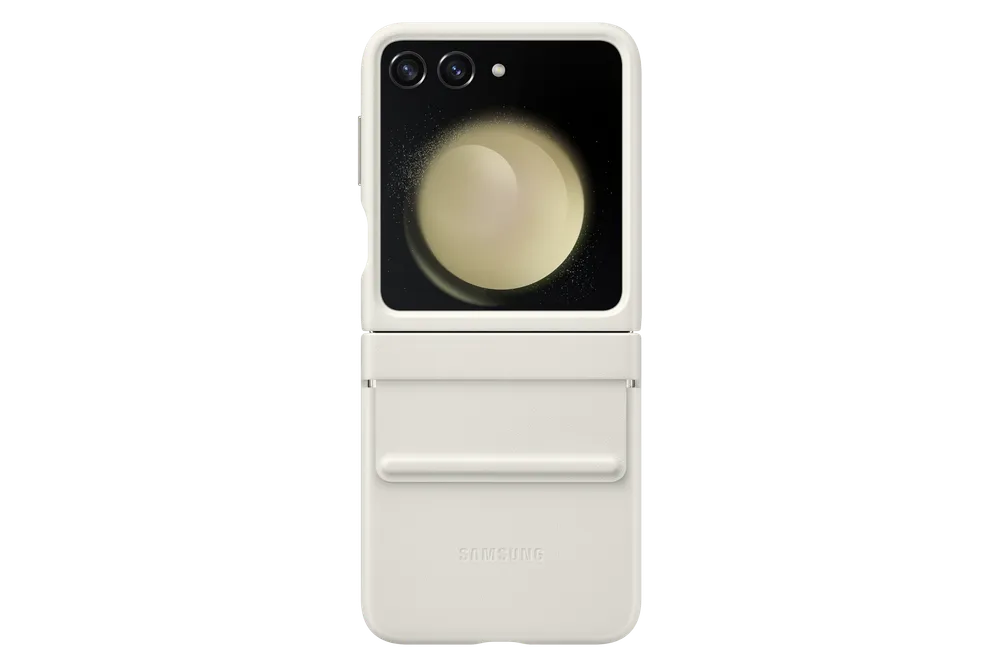 Samsung Flap Eco-Leather Case EF-VF731 für das Galaxy Z Flip5 Cream
