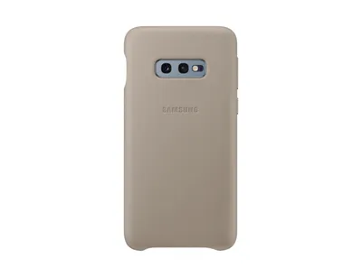 Samsung Lederhülle Grau für Samsung Galaxy S10e