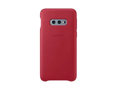 Samsung Lederhülle Rot für Samsung Galaxy S10e