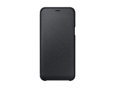 Samsung Wallet Cover Schwarz für Samsung Galaxy A6