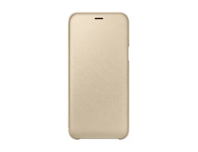 Samsung Wallet Cover Gold für Samsung Galaxy A6