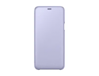 Samsung Wallet Cover Lavendel für Samsung Galaxy A6+
