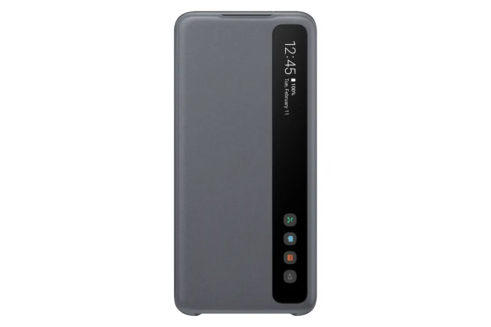 Samsung Smart Clear View Cover Grau für Samsung Galaxy S20