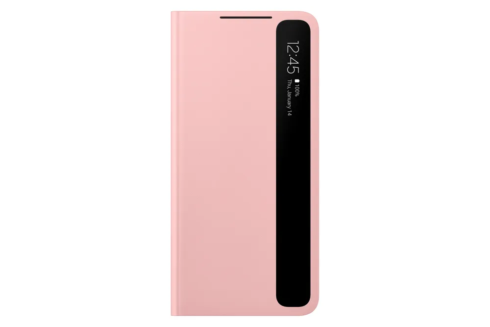 Samsung Smart Clear View Cover Rosa Hülle für Samsung Galaxy S21 Plus
