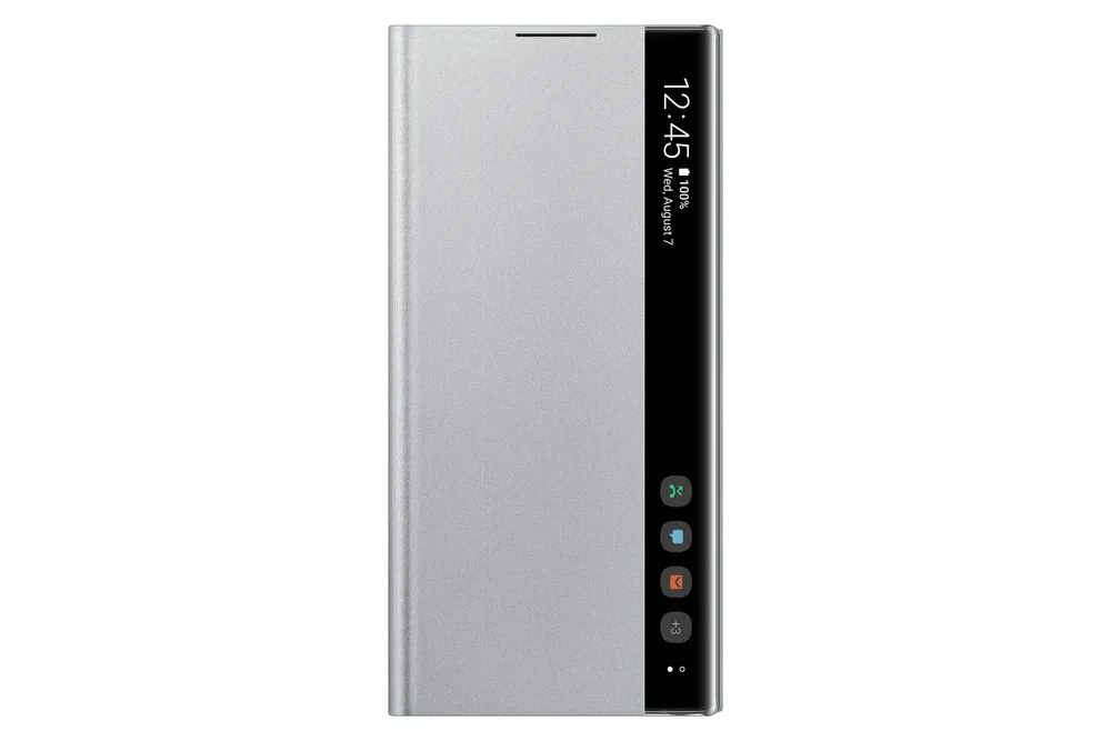 Samsung Clear View Silver Case für Samsung Galaxy Note 10