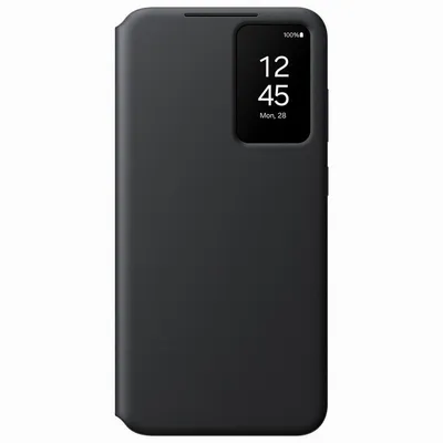 Samsung Black Smart Flip Case für Galaxy S24 Plus