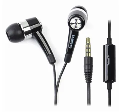 Auriculares Samsung EHS64AVFBECSTD con cable 3,5 mm In-Ear micrófono negros