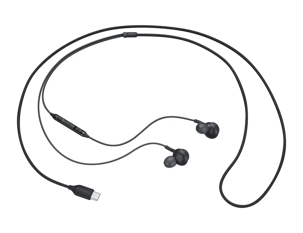 Kopfhörer Samsung EO-IC100B kabelgebunden USB-C Calls/Musik In-Ear Schwarz