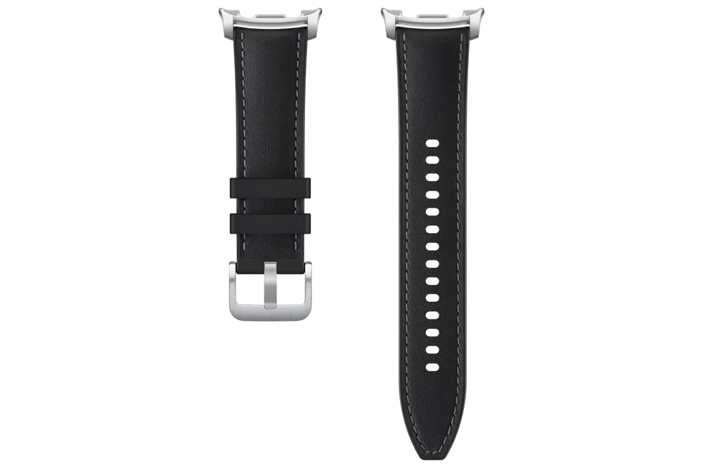 Samsung Galaxy Watch Series8 Hybrid Lederarmband Schwarz S/M/L