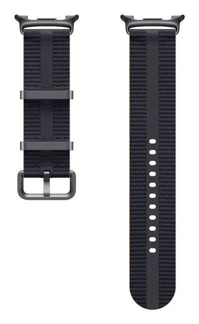 Samsung Galaxy Watch8 Series Athleisure Armband Dunkelgrau M/L