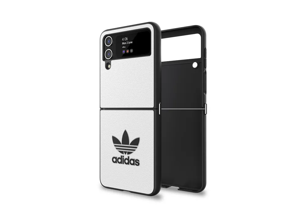 Samsung adidas Originals Moulded Case für das Galaxy Z Flip4 White