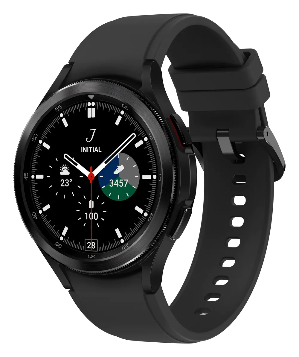 Galaxy Watch4 Classic Edelstahlgehäuse LTE 46mm Black Smartwatch