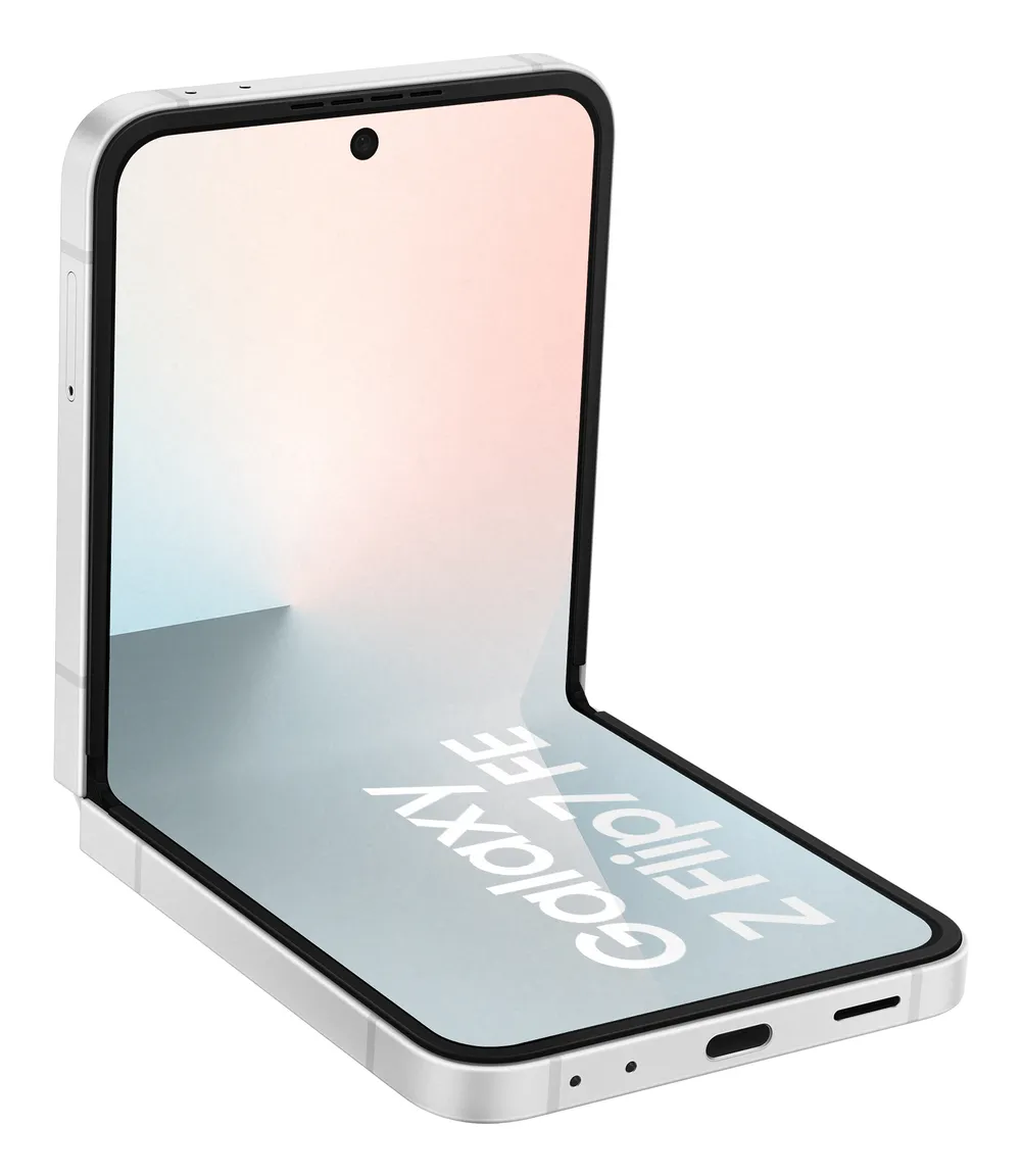 Galaxy Z Flip7 FE 5G 256GB White Smartphone