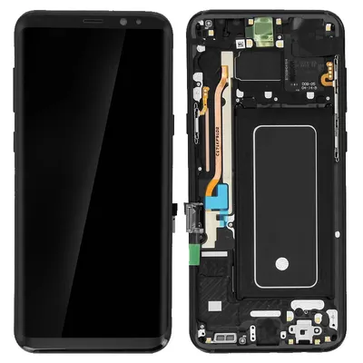 Samsung Original schwarzer LCD-/Touchscreen-Ersatz für Samsung Galaxy S8 Plus
