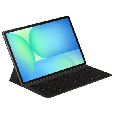 Samsung Book Cover Hülle Tastatur Bluetooth Galaxy Tab S10 FE/S9 Schwarz