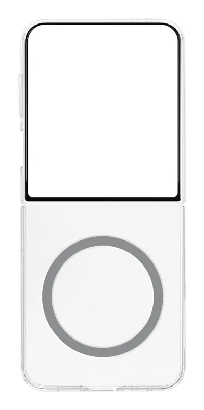 Samsung Galaxy Z Flip7 Backcover mit Magnet Transparent