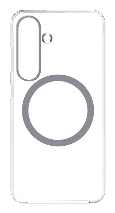 Samsung Galaxy S25 Backcover mit Magnet Transparent