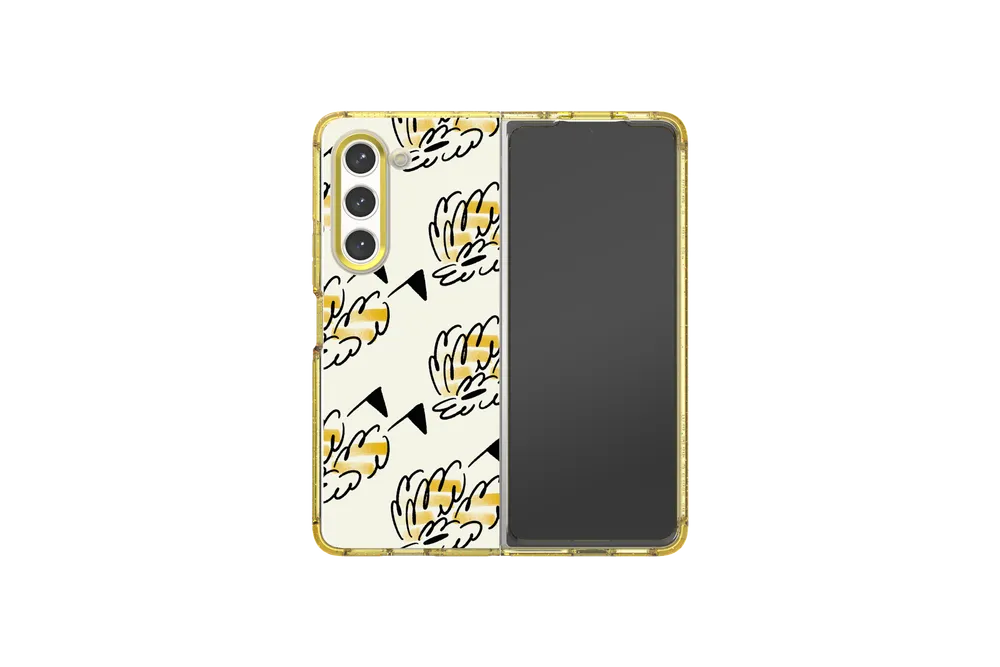 Samsung Artist Haydonna Popticle Case für das Galaxy Z Fold5 Yellow
