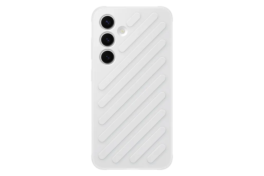 Samsung ITFIT Shield Case für das Galaxy S24 Hellgrau