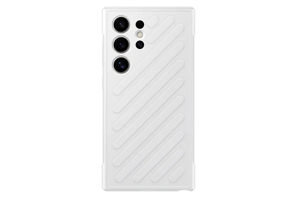 Samsung ITFIT Shield Case für das Galaxy S24 Ultra Hellgrau