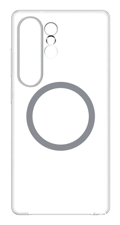 Samsung Galaxy S25 Ultra Backcover mit Magnet Transparent