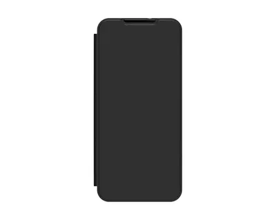 Samsung Flip Wallet Hülle Schwarz PC PU mit Magnetverschluss für Galaxy A05s 5G