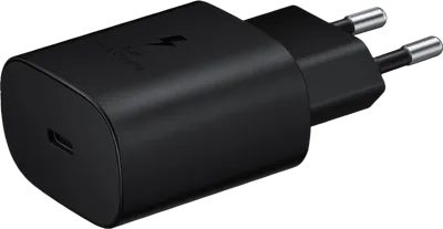 Samsung Ladegerät ohne Kabel 25 W Super Fast Charging 2.0 / Power Delivery Schwarz